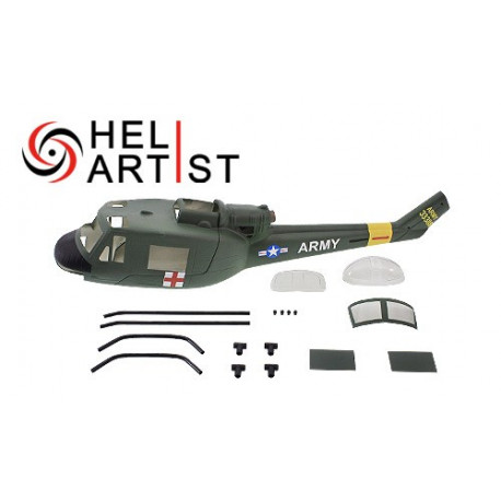 huey rc helicopter fuselage